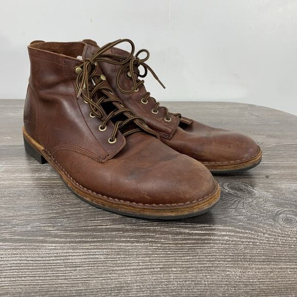 Danner Men’s Brown Leather Chukka Ankle Boots Size 10.5 - Picture 1 of 9
